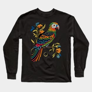 Colorful parrot Long Sleeve T-Shirt